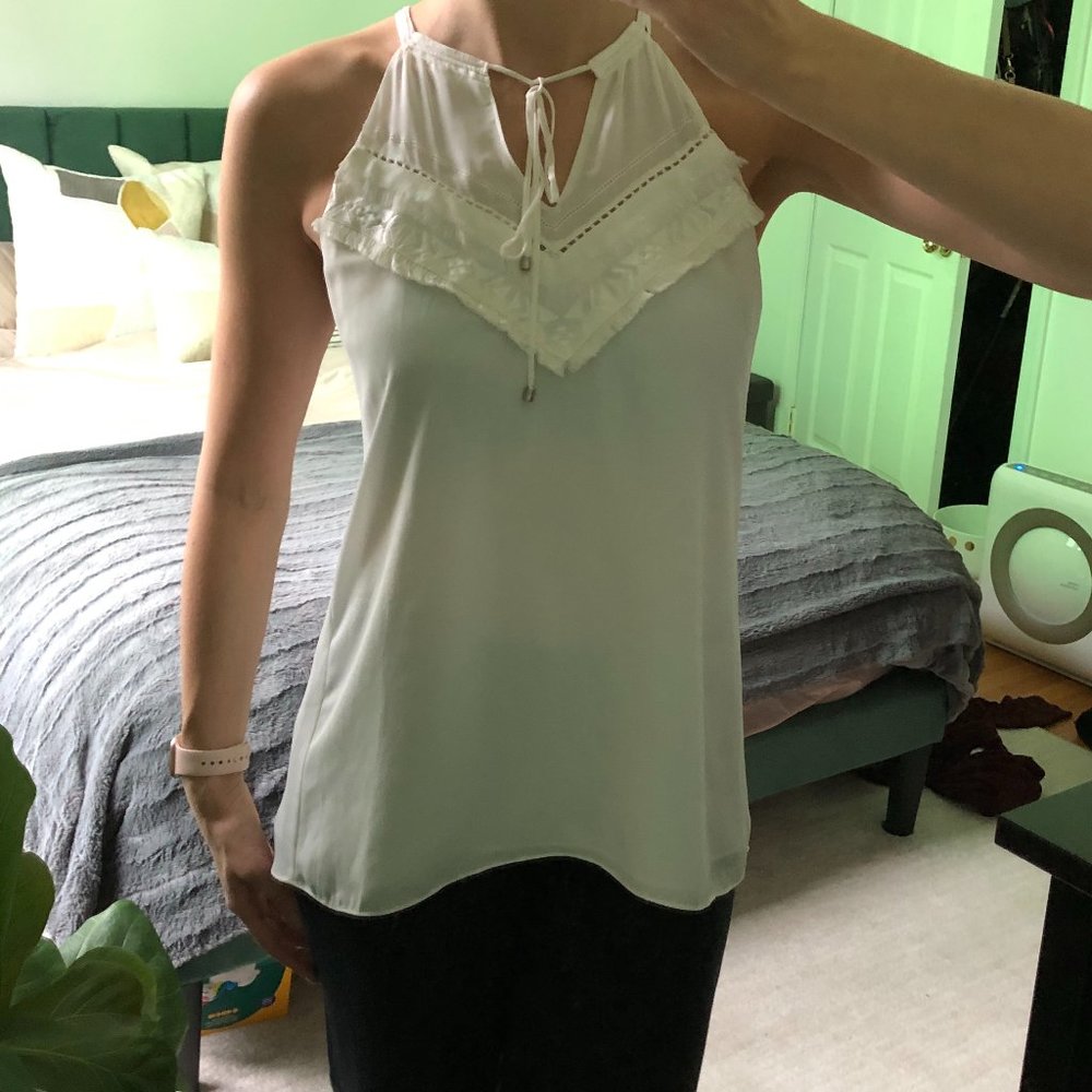 Classy white top
